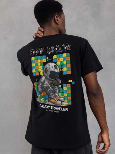 Art Illusion | Oversized “Void Drift” T-Shirt (Unisex)