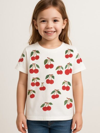 Handpainted Cherry T-Shirt