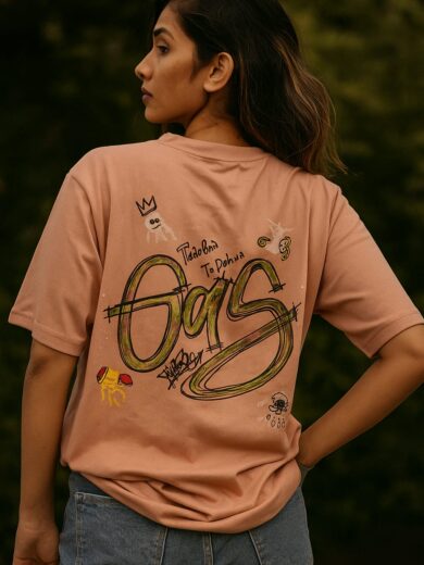 Art Illusion | Oversized “Void Drift” T-Shirt (Unisex)