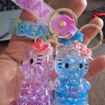 Glass Crystal Animals Miniature Keychain